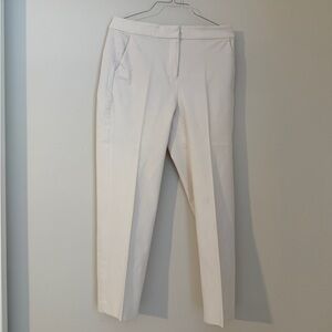 J. Crew Women's Kate Cropped Trousers in Off-White